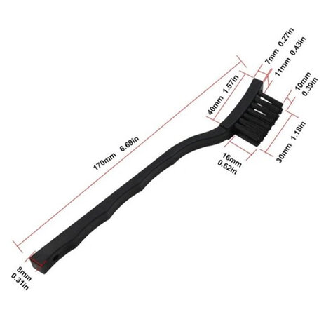 Anti-Static ESD Reinigingsborstel &#x2013; Antistatische Borstel voor PCB en Elektronica