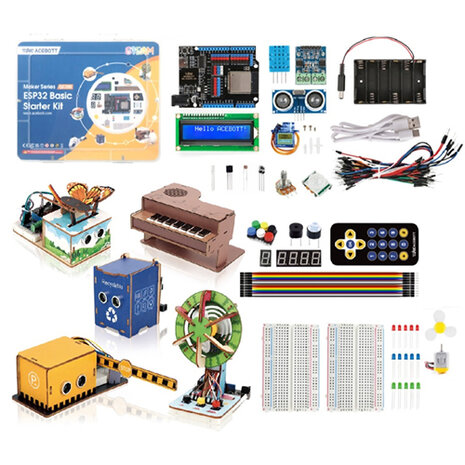 ACEBOTT ESP32 Starter Kit QE200 + QE201 – Complete IoT & Elektronica Set