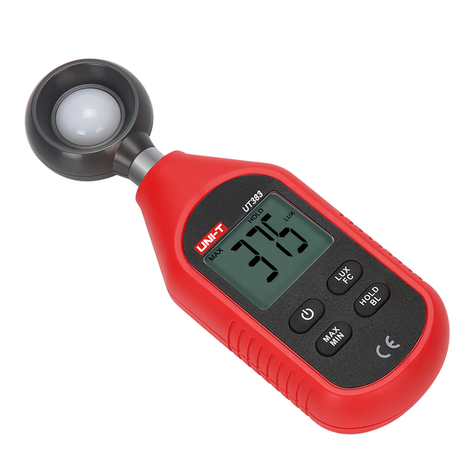 UNI-T UT383 – Digitale Luxmeter
