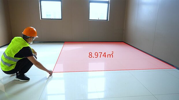 UNI-T LM120A Laser Afstandsmeter – 120 meter – Professionele Laser Distance Meter