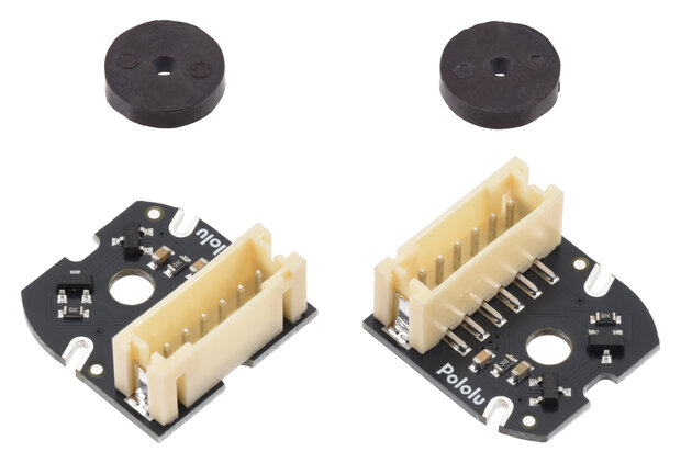 Pololu 5660 &ndash; Magnetische Encoder Set voor 20D mm Metaal&shy;motoren &ndash; 20 CPR &ndash; Top-Entry Connector