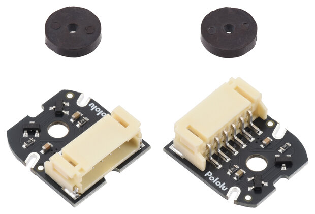 Pololu 5661 &ndash; Magnetische Encoder Set voor 20D mm Metaal&shy;gear&shy;motoren &ndash; 20 CPR &ndash; Side-Entry Connector