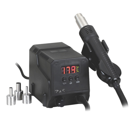 ZD-8908 Hetelucht-soldeerstation Digitaal 300 W 100 - 500 &deg;C