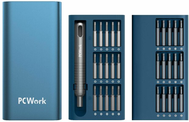 PCW08A Premium Precision Tool Set &ndash; 30-delig &ndash; PCWork