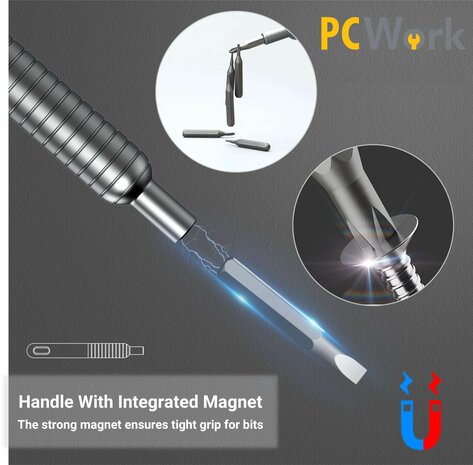 PCW08A Premium Precision Tool Set &ndash; 30-delig &ndash; PCWork