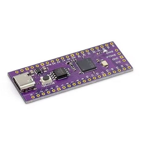 Ultimate Pico RP2040 ontwikkelbord 16MB flash 128Mbit USB C microcontroller board