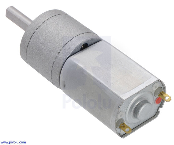  125:1 Metal Gearmotor 20Dx44L mm 6V Pololu 3455