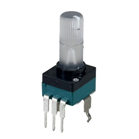 TAYDA 5K Ohm Lineaire Potentiometer Clear Spline Shaft PCB Mount