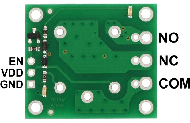 Pololu 2480 Basic SPDT Relay Carrier met 5VDC Relais