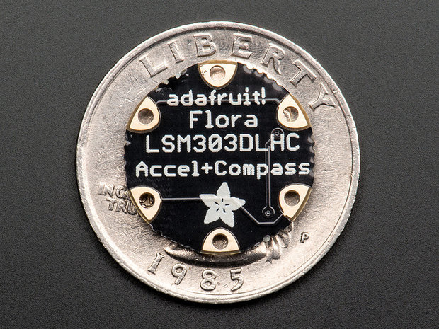 FLORA Accelerometer/Compass Sensor - LSM303 - v1.0  Adafruit 1247