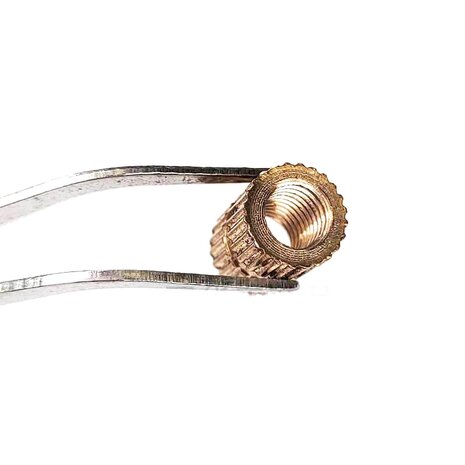Messing Insert Moeren Set 360-delig M2 M3 M4 M5 &ndash; Brass Knurl Nuts in Opbergdoos