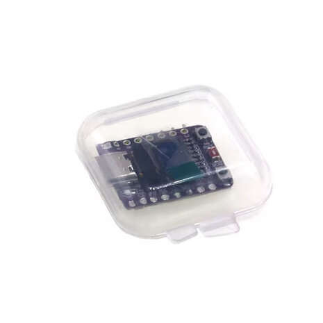 ESP32-C3 OLED Development Board met 0.42 Inch OLED Module WiFi Bluetooth &ndash; Type Paars