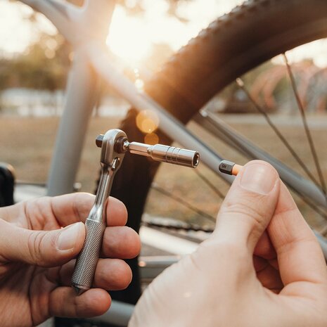 PCWork PCW08L Precisie Ratelset 42-delig voor Elektronica- en Fietsreparatie