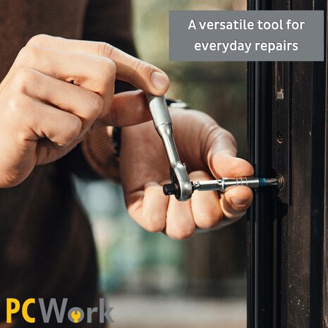 PCWork PCW08L Precisie Ratelset 42-delig voor Elektronica- en Fietsreparatie