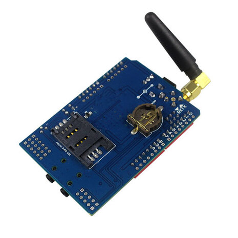 GSM/GPRS Shield Quad Band SIMCOM SIM900  geschikt voor Arduino