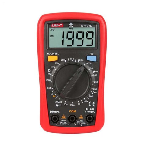 UNI-T UT131D Digitale Multimeter Palm Size 2000 Counts CAT II 250V