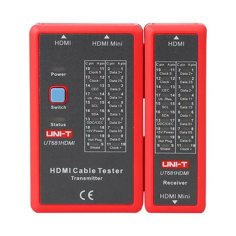 UNI-TREND UT681HDMI HDMI / Mini-HDMI Kabeltester