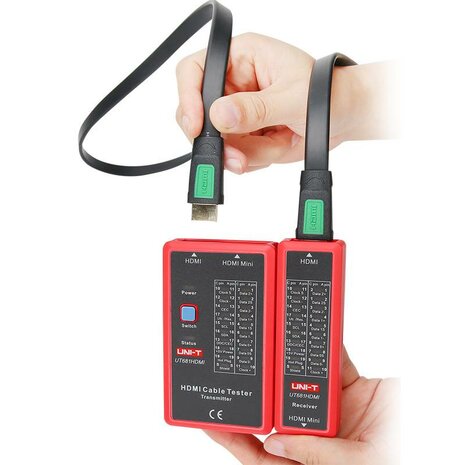 UNI-TREND UT681HDMI HDMI / Mini-HDMI Kabeltester