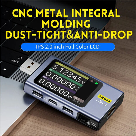 FNIRSI FNB58 BT USB Fast Charge Tester