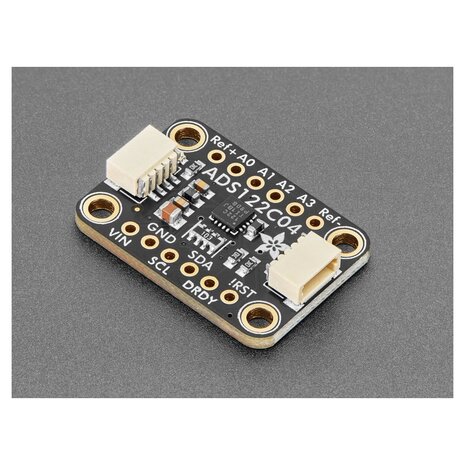 Adafruit-6432 ADS122C04 24-bit ADC met 4 kanalen en 2 kSPS - STEMMA QT / Qwiic