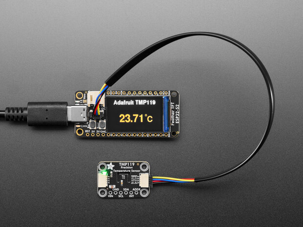 Adafruit-6482  TMP119 High-Precision Temperatuursensor &plusmn;0,03&deg;C &ndash; STEMMA QT / Qwiic 2