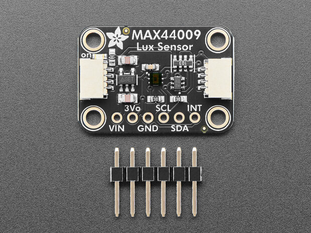 Adafruit-6498 MAX44009 Breedbereik Lux Lichtsensor 188.000 Lux &ndash; STEMMA QT / Qwiic