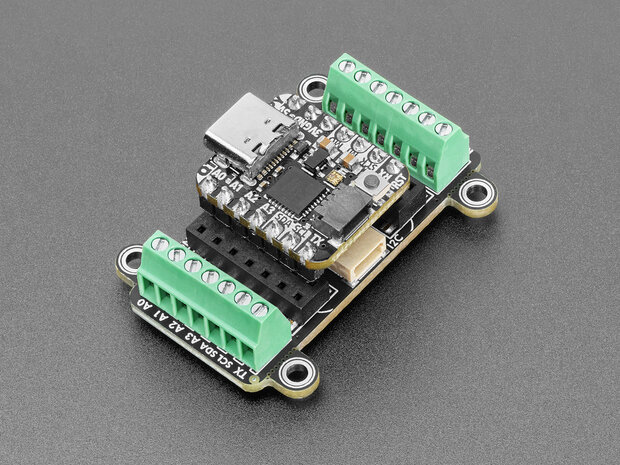 Adafruit Terminal Block BFF Add-On voor QT Py en XIAO &ndash; Adafruit 6495