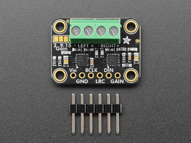 Stereo I2S 3W Versterker Breakout &ndash; Dual MAX98357A &ndash; Adafruit 6513