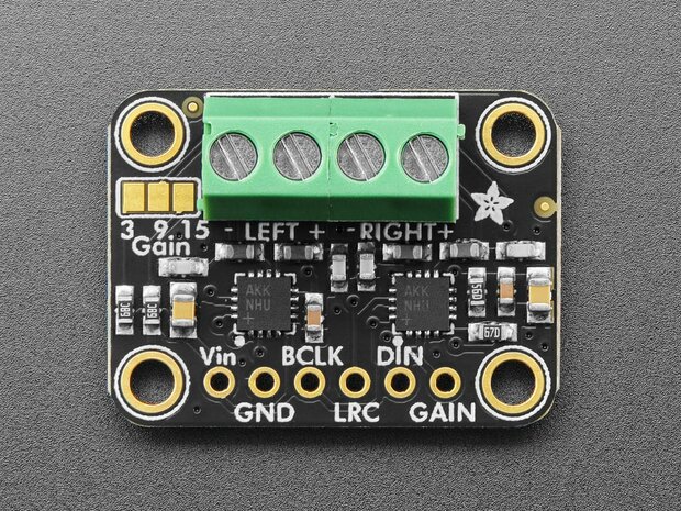 Stereo I2S 3W Versterker Breakout &ndash; Dual MAX98357A &ndash; Adafruit 6513