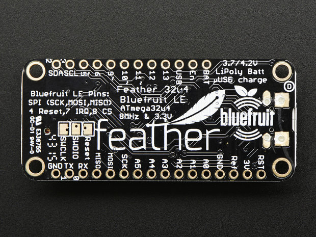 Feather 32u4 Bluefruit LE Adafruit 2829