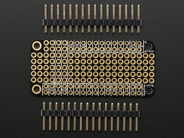 FeatherWing Prototyping Add-on For All Feather Boards Adafruit 2884