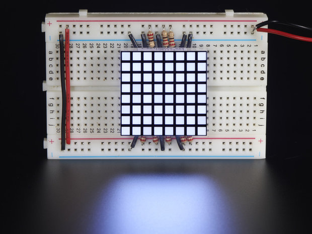 1.2 inch 8x8 Matrix Square Pixel - White  Adafruit 1821