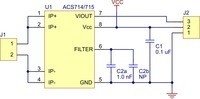 ACS714 Current Sensor Carrier -5A to +5A Pololu 1185