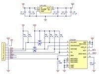 L3GD20H 3-Axis Gyro Carrier with Voltage Regulator Pololu 2129