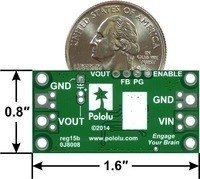 5V, 9A Step-Down Voltage Regulator D24V90F5 Pololu 2866