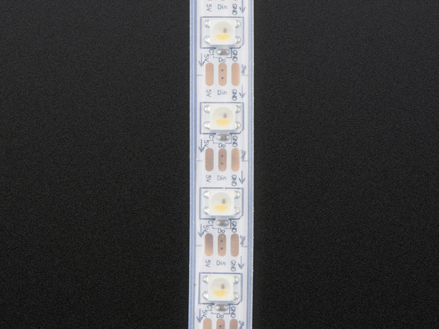 NeoPixel Digital RGBW LED Strip - White PCB 60 LED/m Adafruit 2846