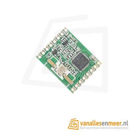 Zend ontvanger module RFM69HW 433MHz