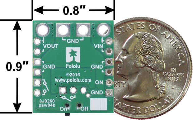 Big MOSFET Slide Switch with Reverse Voltage Protection, MP  Pololu 2814