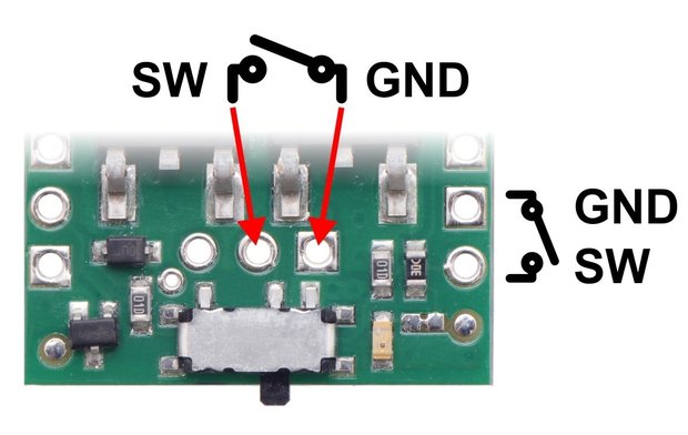 Big MOSFET Slide Switch with Reverse Voltage Protection, MP  Pololu 2814