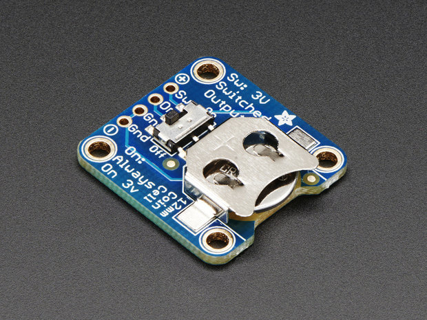 12mm Coin Cell Breakout w/ On-Off Switch Adafruit 1867