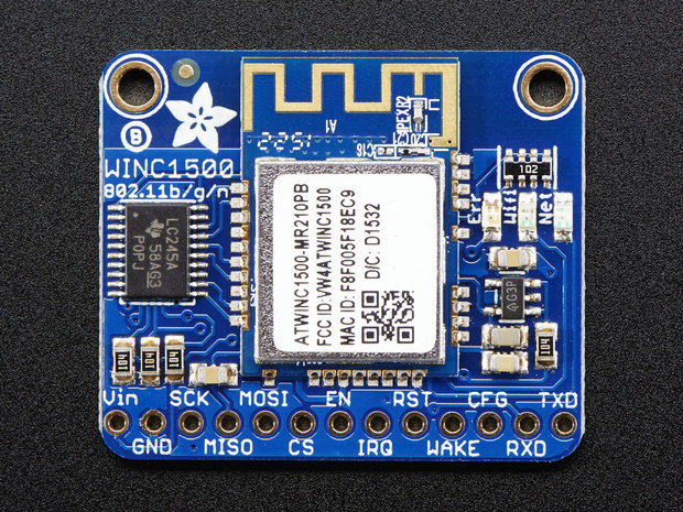 Adafruit ATWINC1500 WiFi Breakout Adafruit 2999