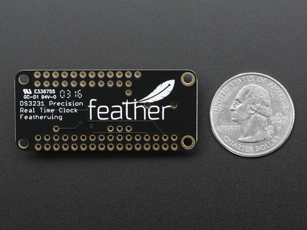 DS3231 Precision RTC FeatherWing - RTC Add-on For Feather Boards Adafruit 3028