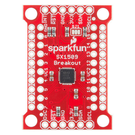 16 Output I/O Expander Breakout - SX1509  Sparkfun 13601