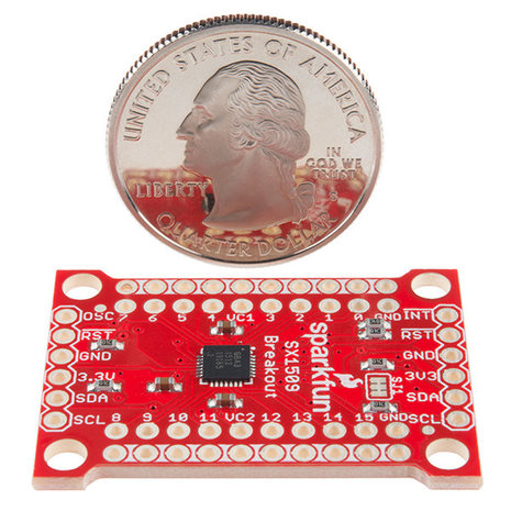 16 Output I/O Expander Breakout - SX1509  Sparkfun 13601