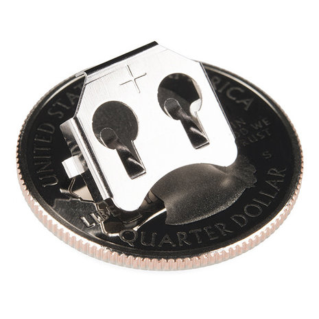 Coin Cell Battery Holder - 12mm (PTH) Sparkfun 07948