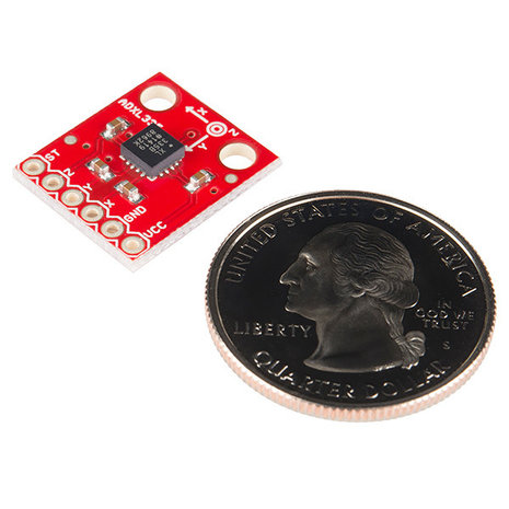 Triple Axis Accelerometer Breakout - ADXL335  Sparkfun 09269