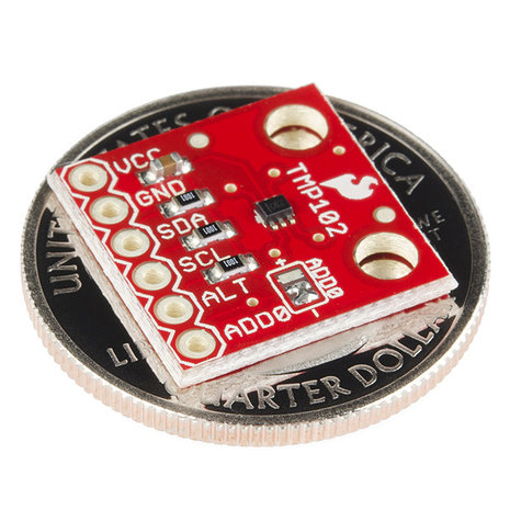 Digital Temperature Sensor Breakout - TMP102  Sparkfun 11931