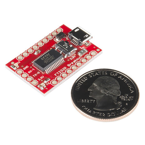 USB to Serial Breakout - FT232RL Sparkfun 12731