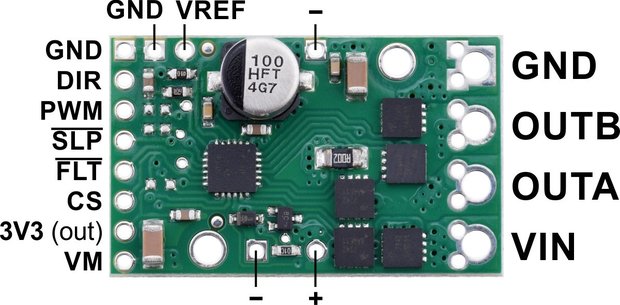 G2 High-Power Motor Driver 24v13  Pololu 2992