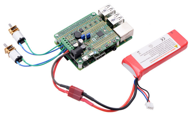 A-Star 32U4 Robot Controller SV with Raspberry Pi Bridge  Pololu 3119